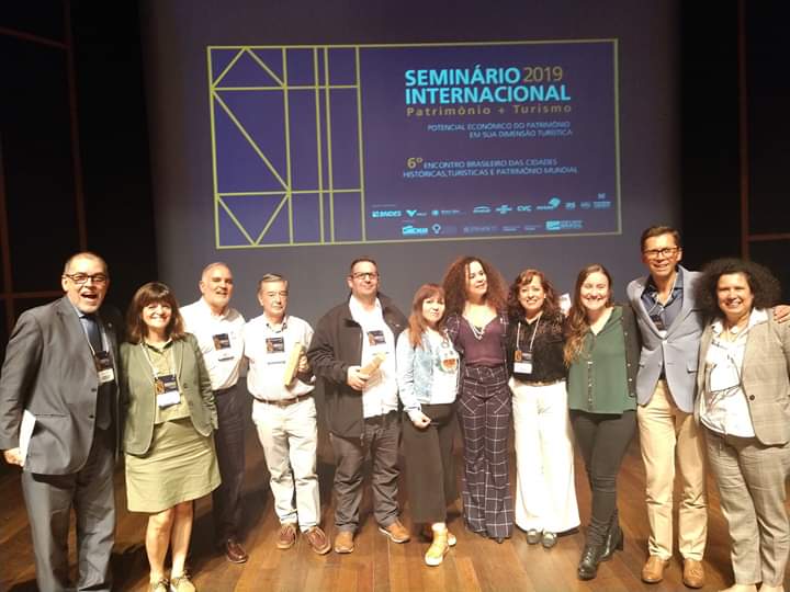 Miguel Ángel Troitiño en el Seminário Internacional Patrimônio Turismo – Potencial Econômico do Patrimônio em Sua Dimensão Turística e o lançamento da Revista do Patrimônio. Portoalegre (Brasil). 23-25 octubre.